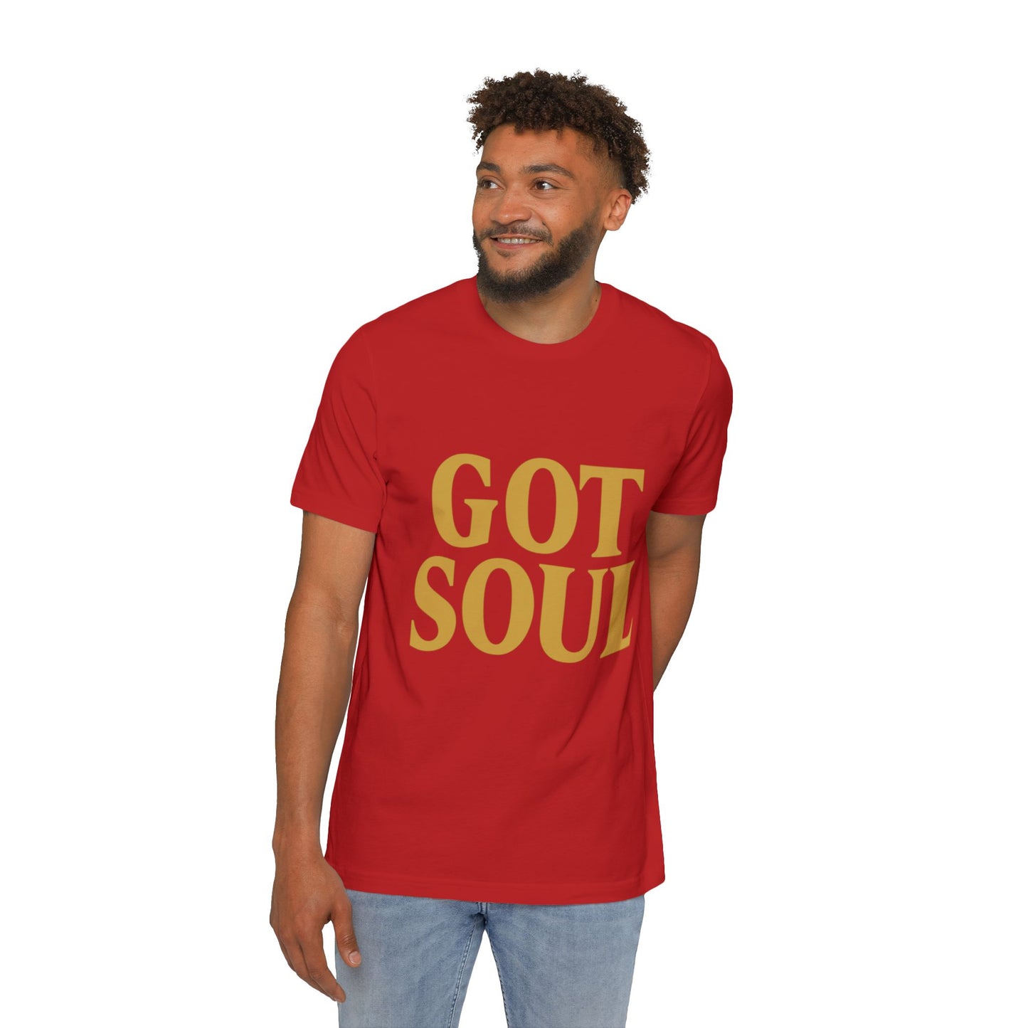 Got Soul Gold Lettering Unisex T-Shirt – Retro Soul Music Inspired Tee