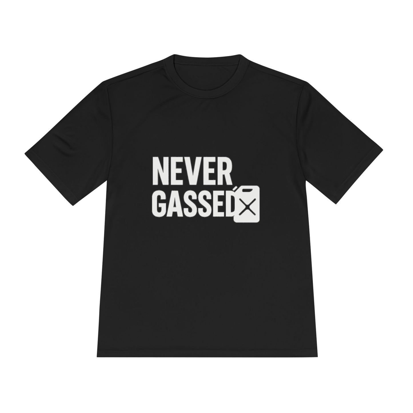 Never Gassed – Moisture-Wicking Performance