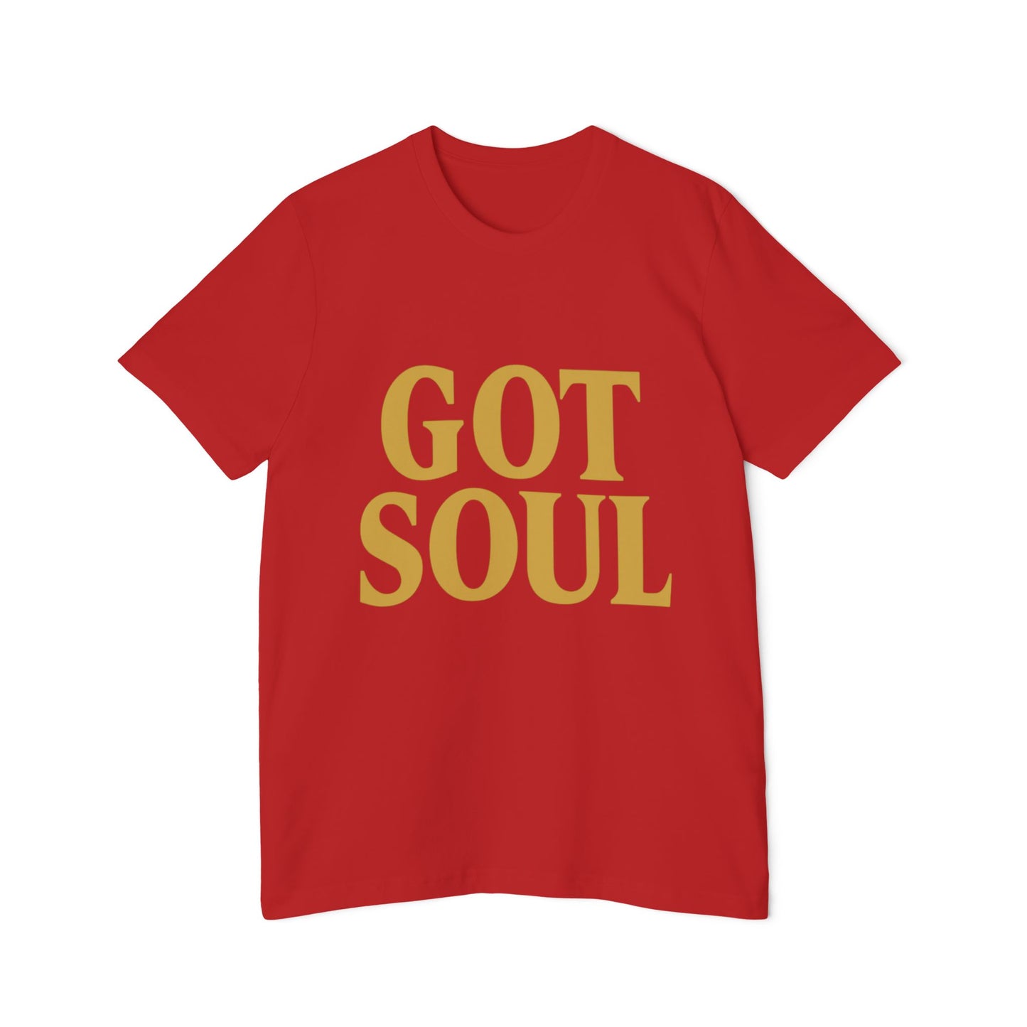 Got Soul Gold Lettering Unisex T-Shirt – Retro Soul Music Inspired Tee