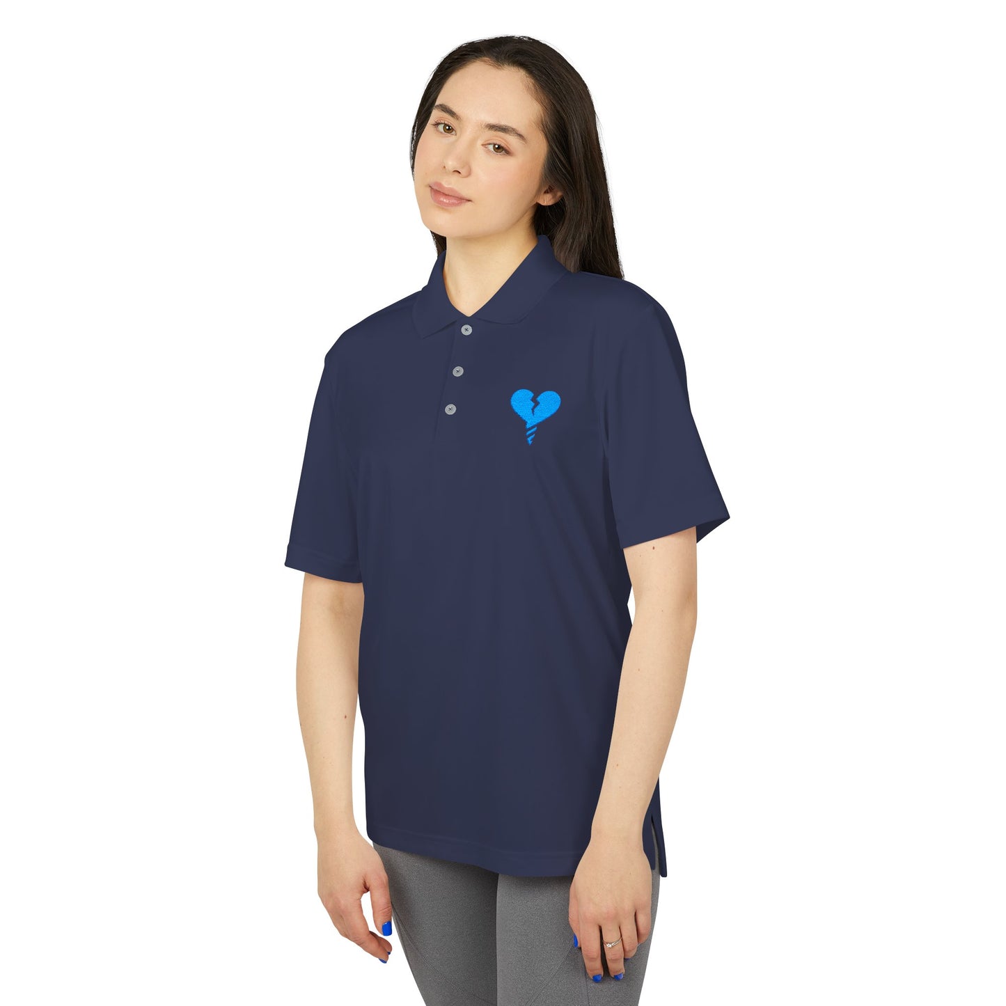 Adidas Unisex Heartbreak Sexy Drill Performance Polo