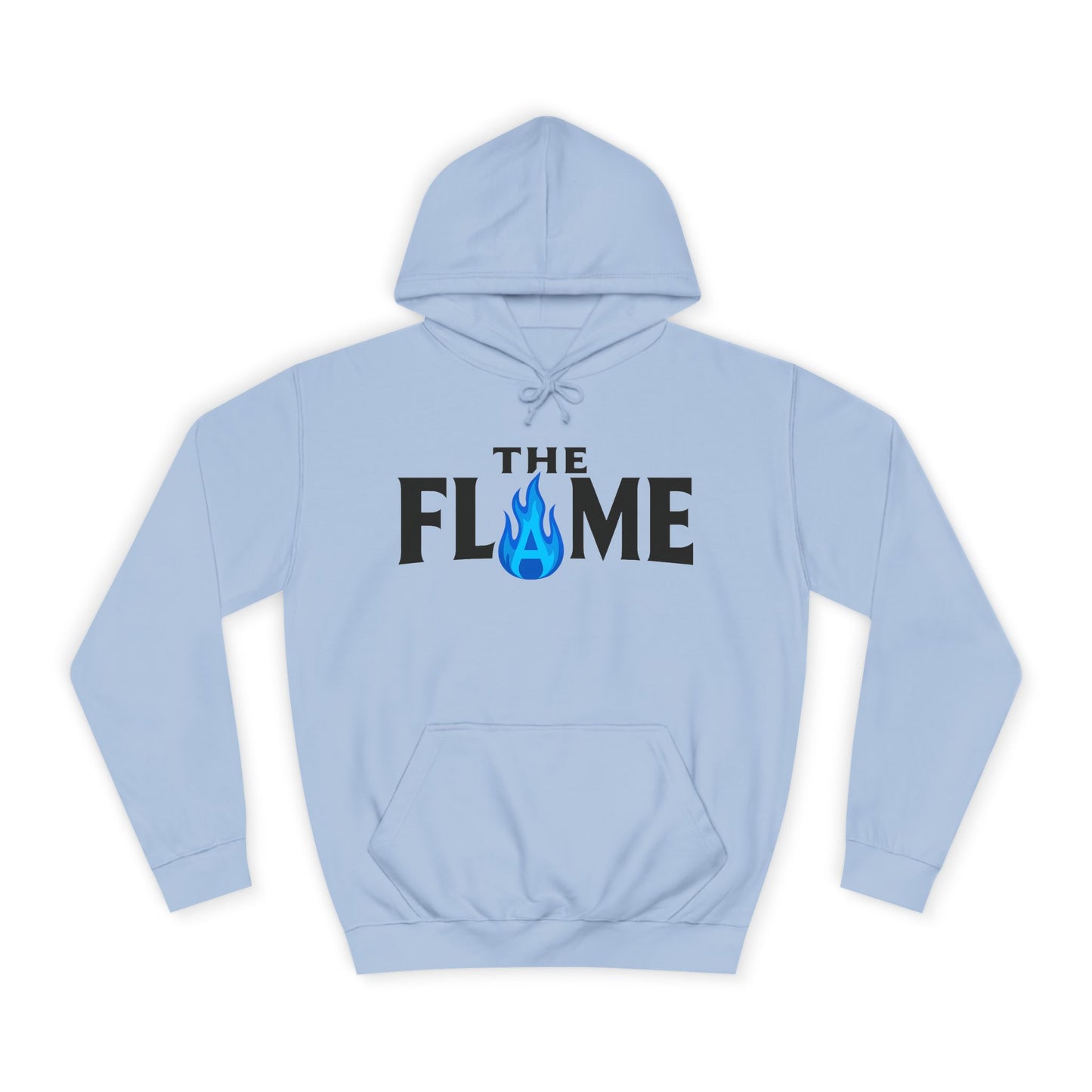 The Flame Unisex College Hoodie – Bold Color Collection