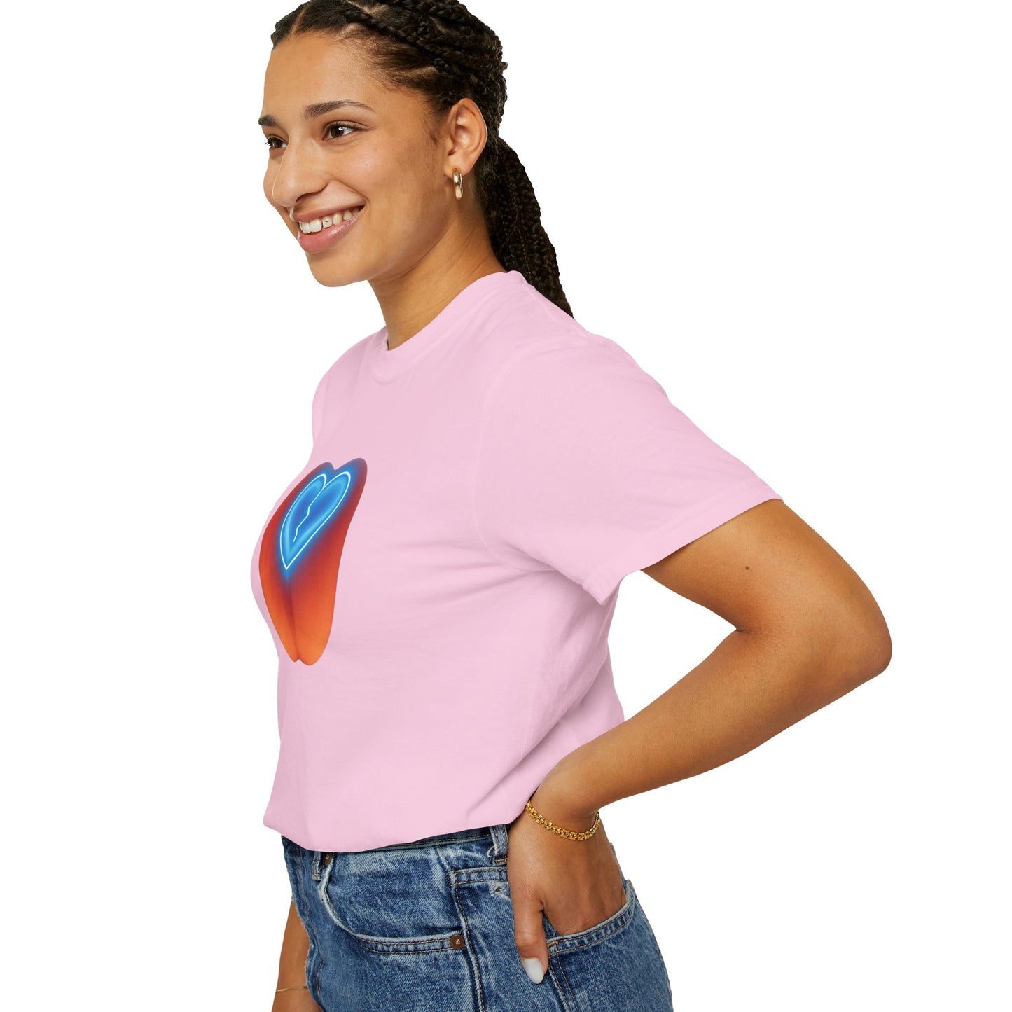 Heartbreak Peach Graphic Tee, Unisex T-shirt, Casual Wear, Gift for Him/Her, Fun Summer Outfit, Music Lover Apparel