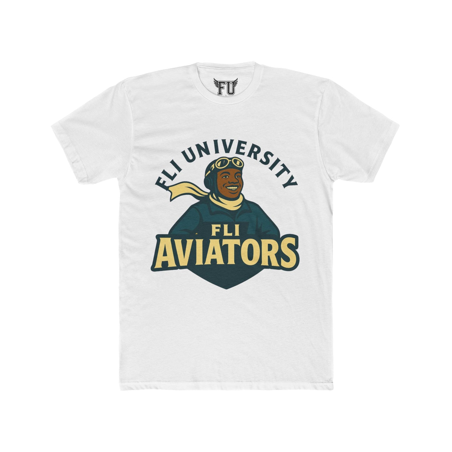 Official Mascot Tee -Fli University Aviators Mascot Tee