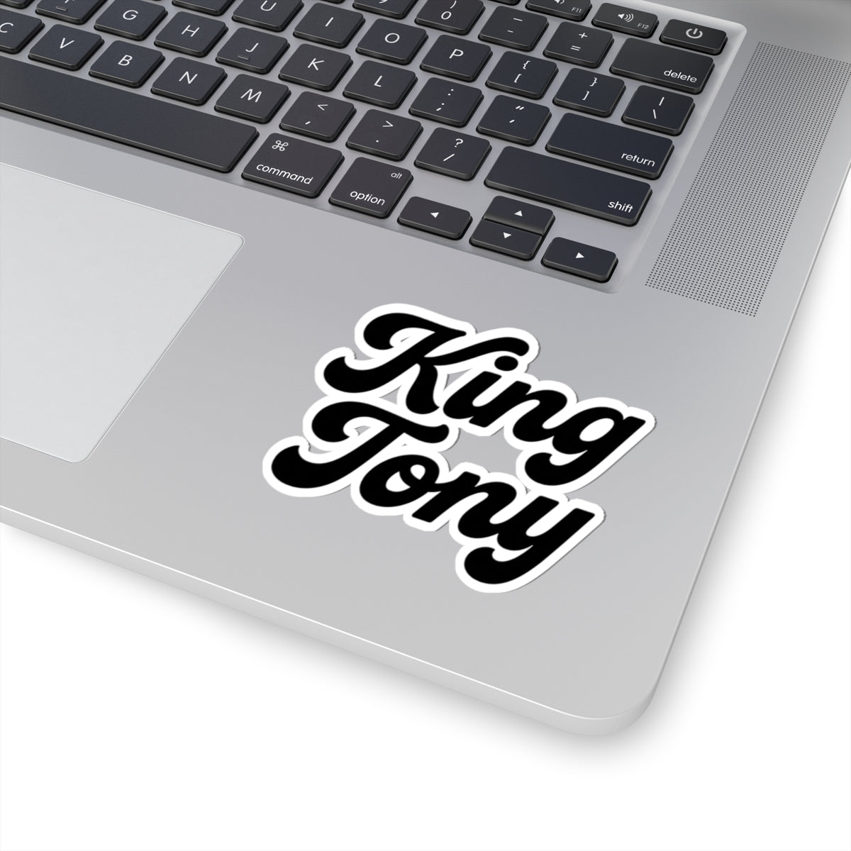 King Tony Sticker Playful Wall Art, Budgeting Humor, Quirky Gift Ideas