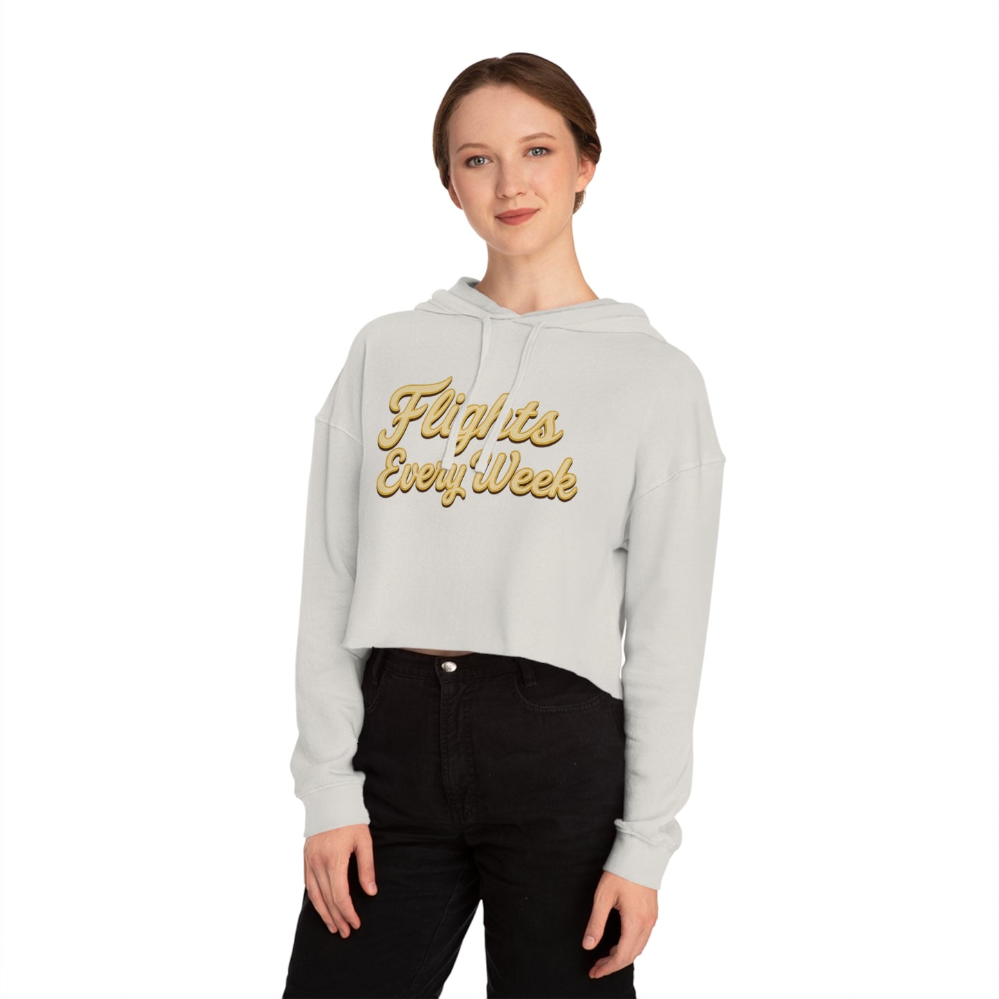 Stylish Travel-Themed Cropped Hoodie, Perfect for Adventurers, Women’s Activewear, Travel Gifts, Trendy Sweatshirt
