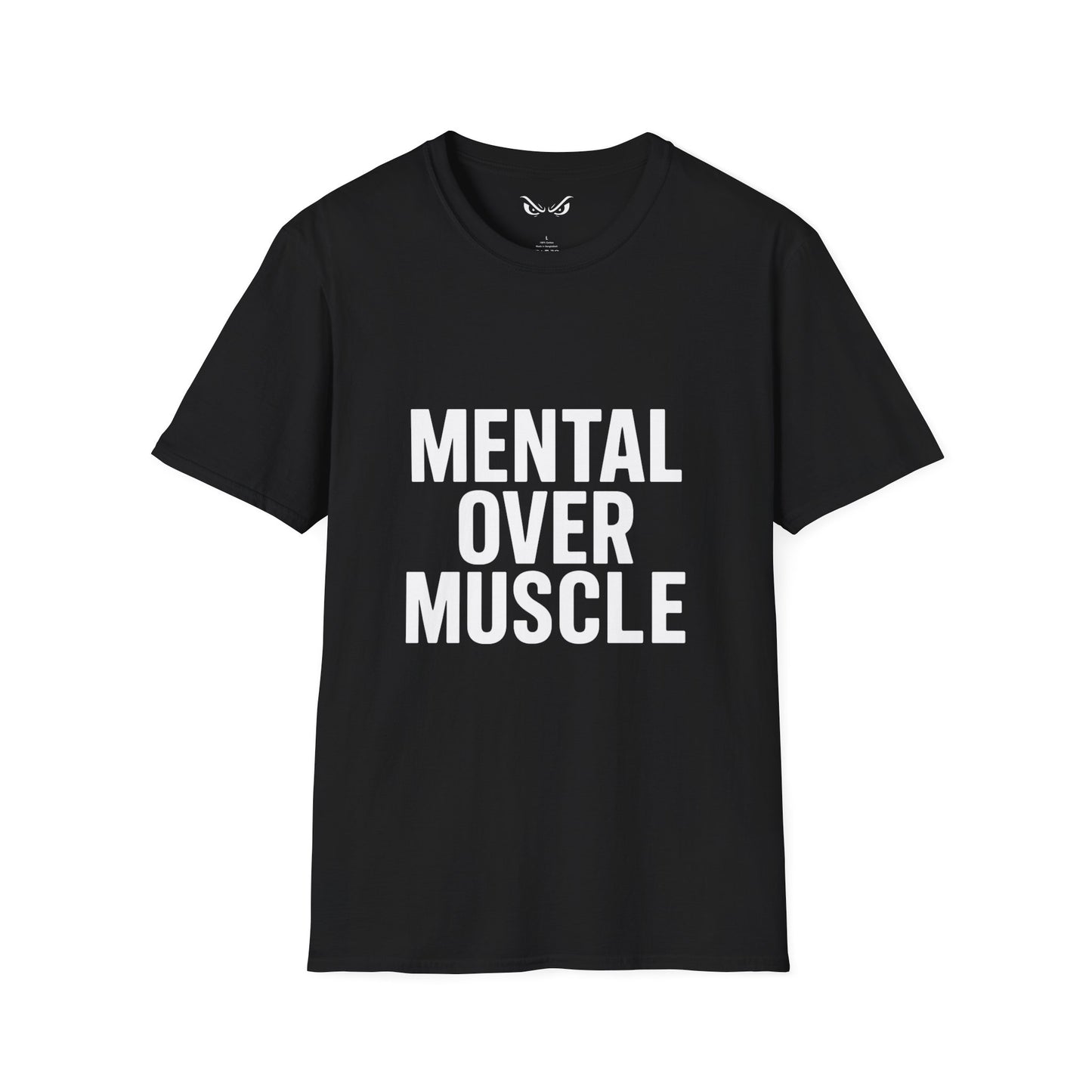 Mental Over Muscle – Unisex Softstyle Motivational Tee