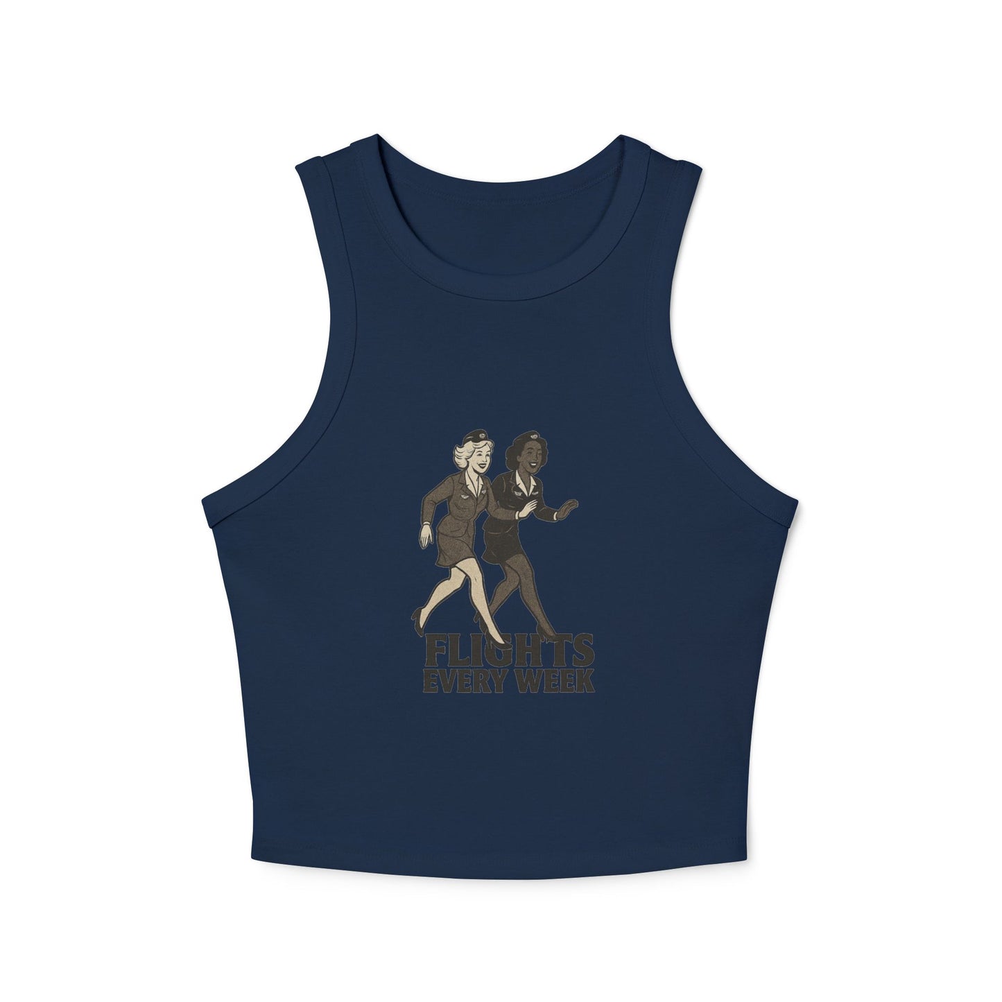 Flights Micro Rib Racer Tank Top