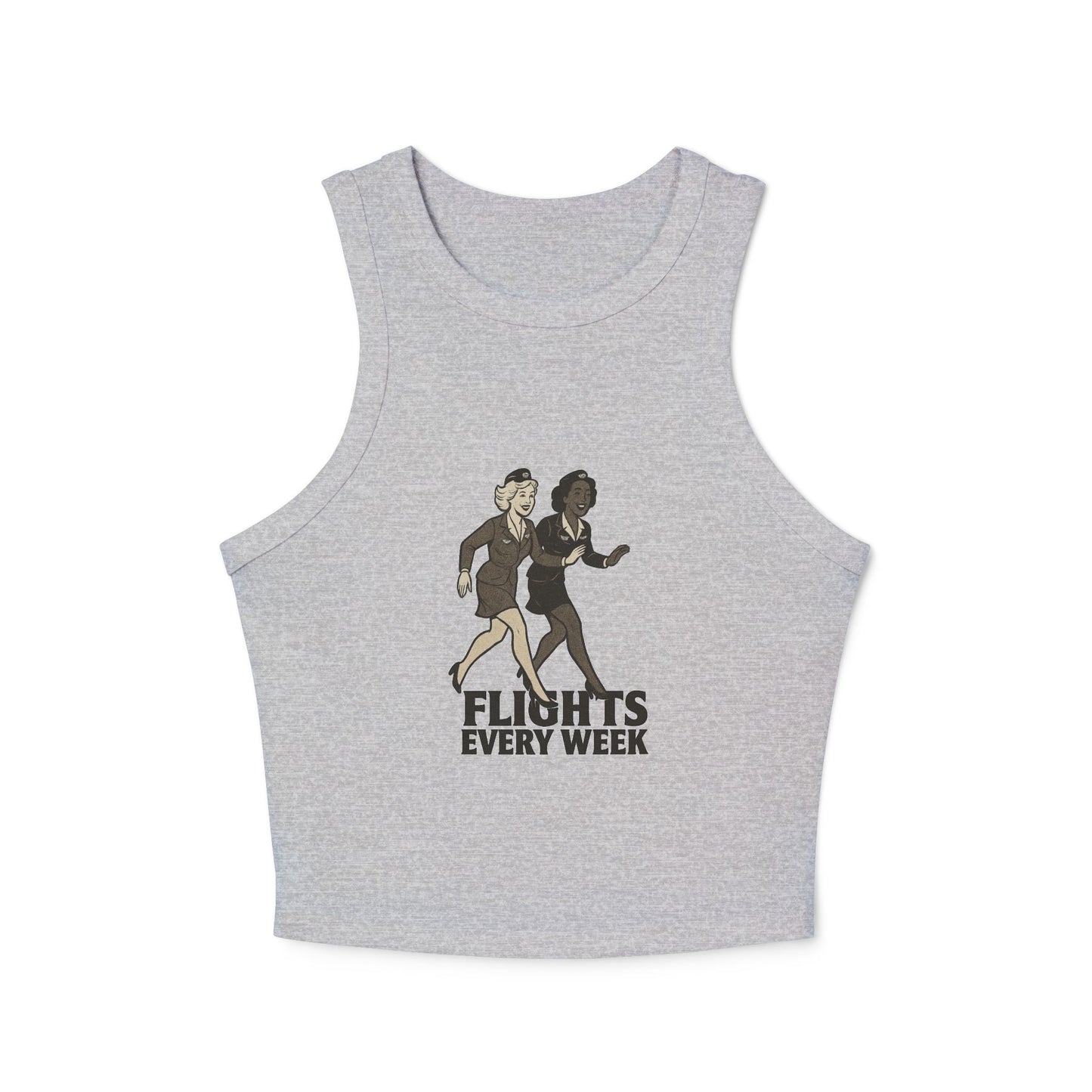 Flights Micro Rib Racer Tank Top