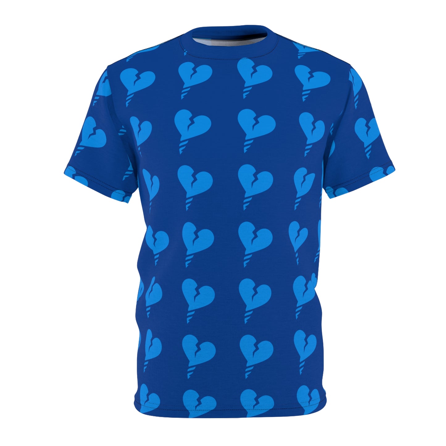 Blue Sexy Drill Print Tee