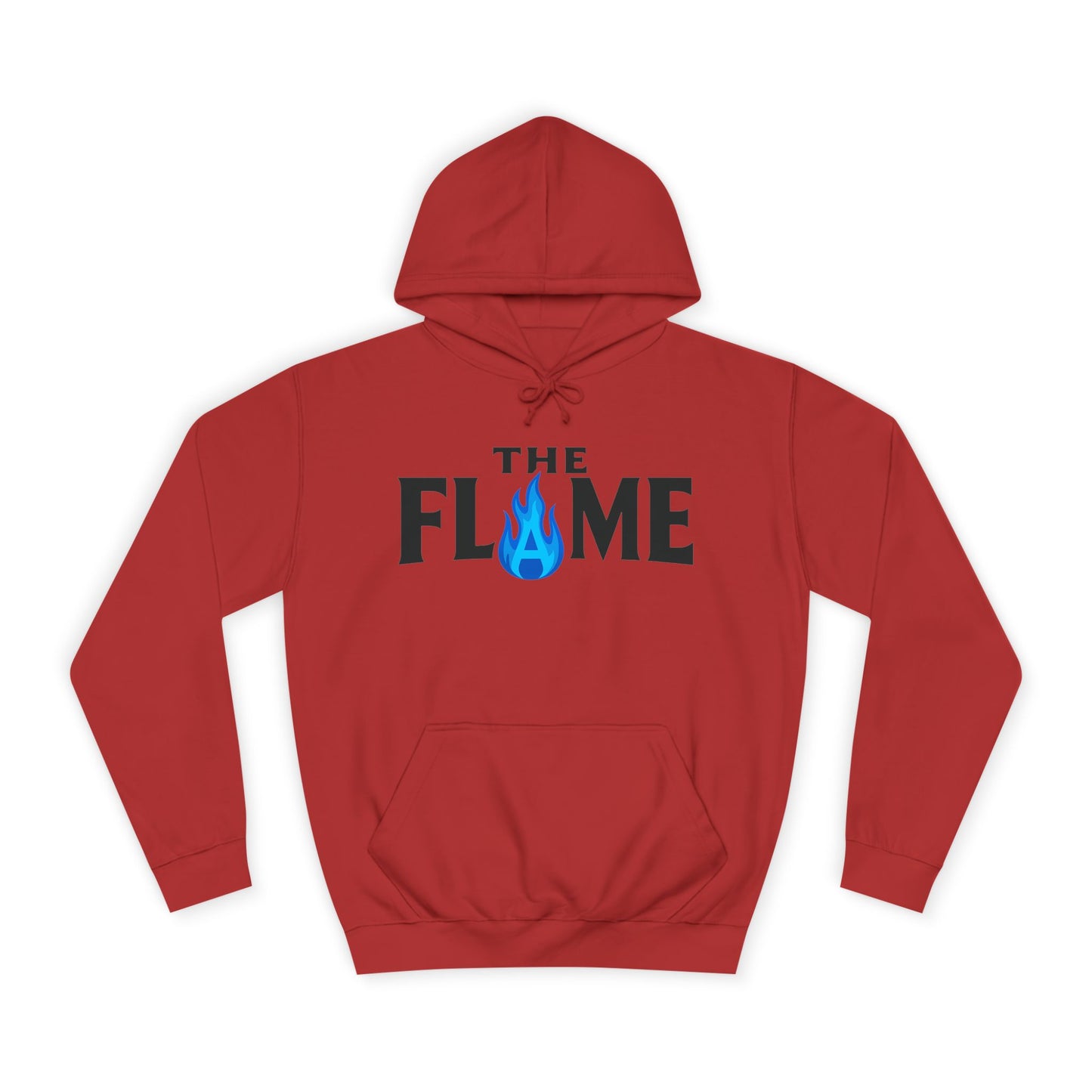 The Flame Unisex College Hoodie – Bold Color Collection