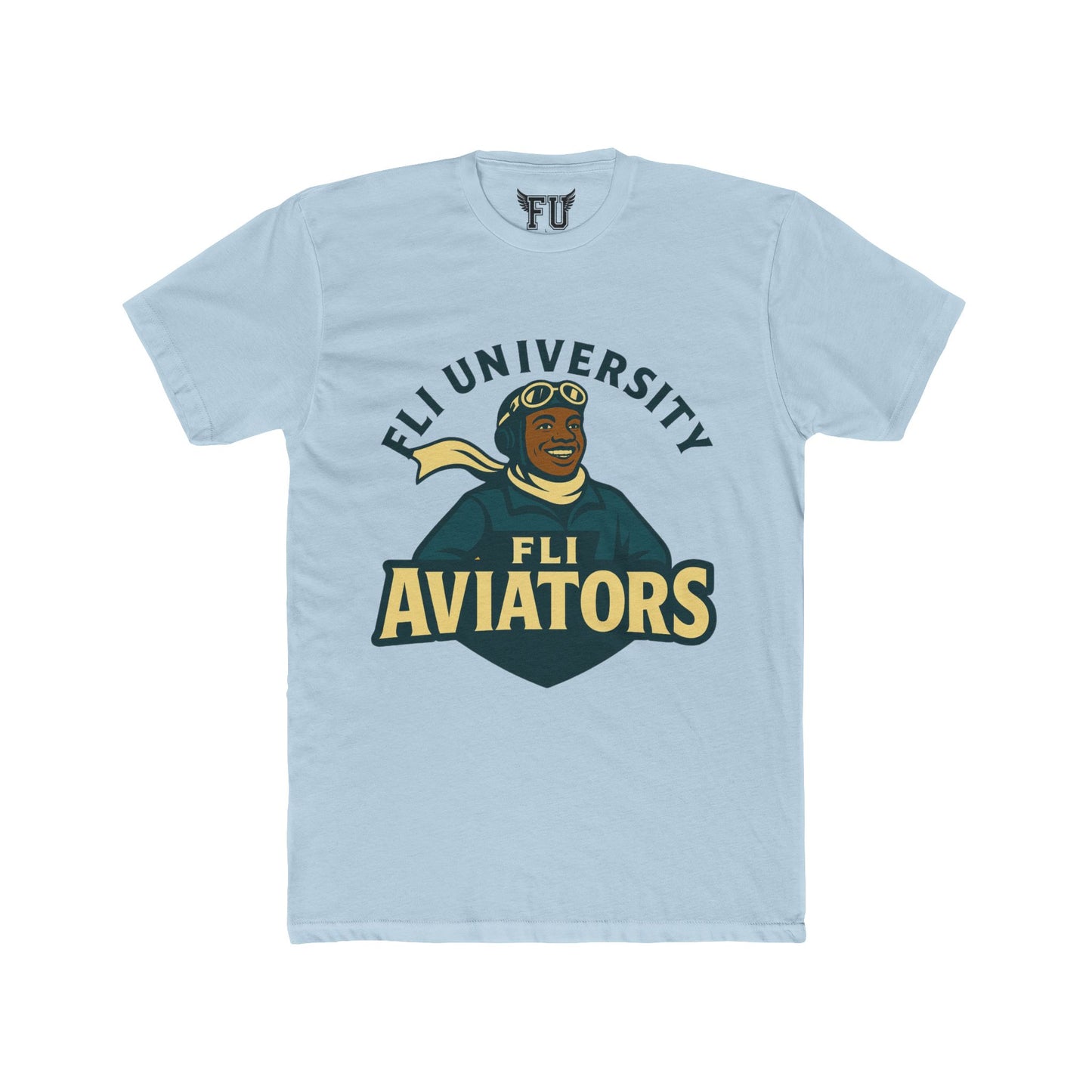 Official Mascot Tee -Fli University Aviators Mascot Tee