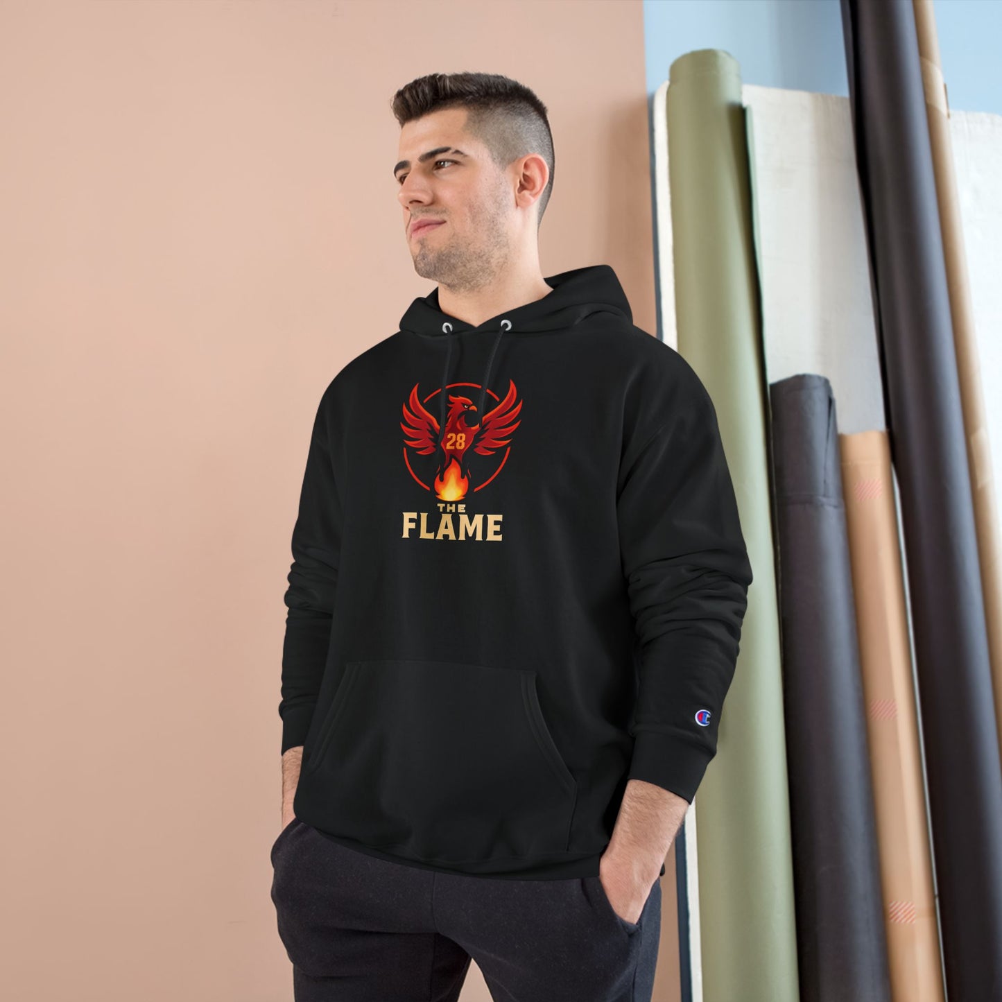 Phoenix Rising Champion Hoodie – Flame From the Ashes Edition