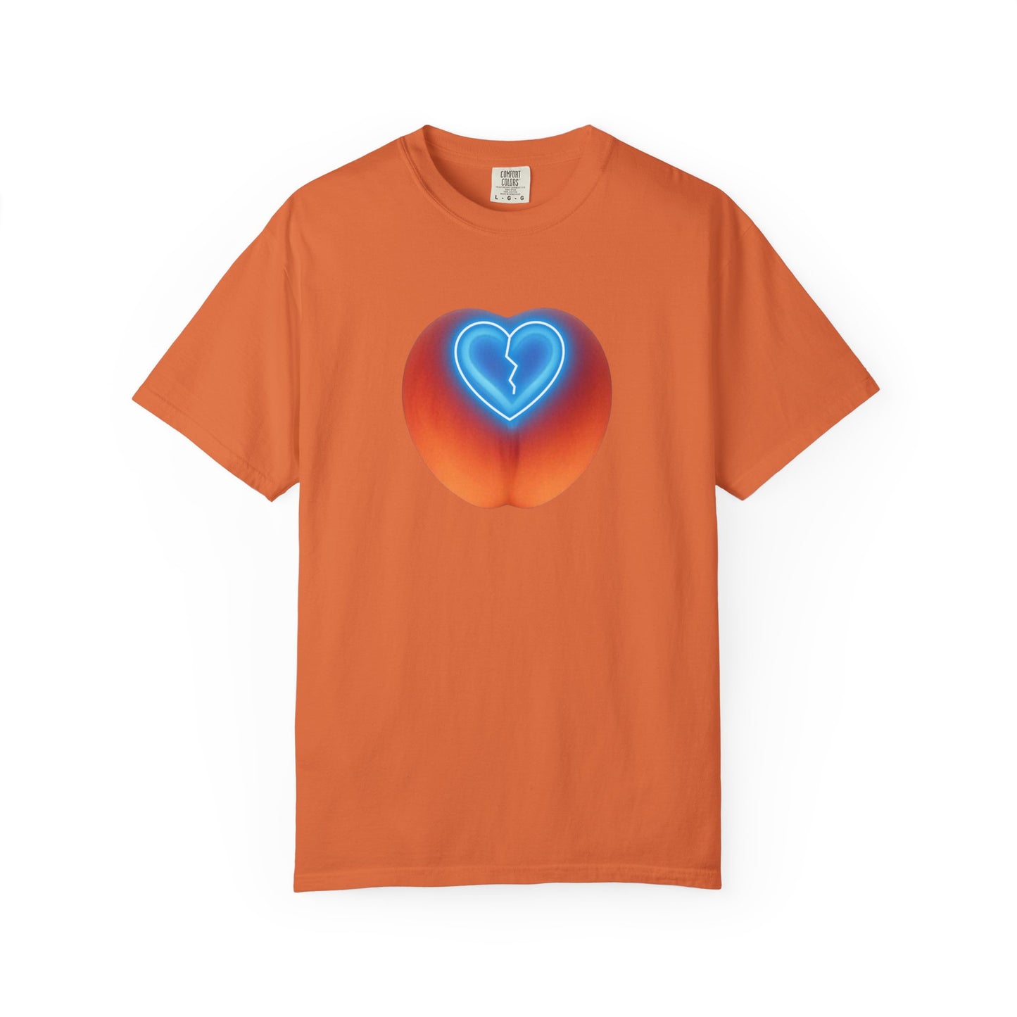 Heartbreak Peach Graphic Tee, Unisex T-shirt, Casual Wear, Gift for Him/Her, Fun Summer Outfit, Music Lover Apparel