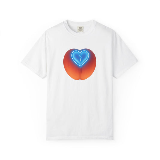 Heartbreak Peach Graphic Tee, Unisex T-shirt, Casual Wear, Gift for Him/Her, Fun Summer Outfit, Music Lover Apparel