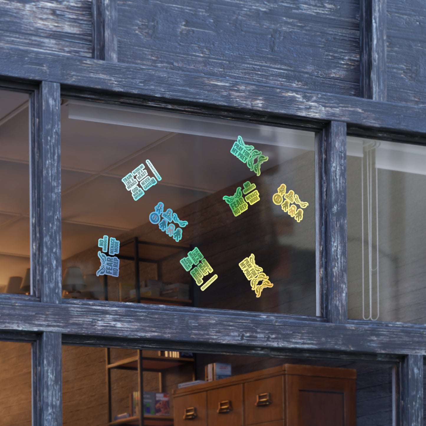 Sticker Sheet Bundle - Menace Mode Fun, Unique Decorative Stickers for DIY Projects, Scrapbooking, Gifts, Parties, Holiday Decor