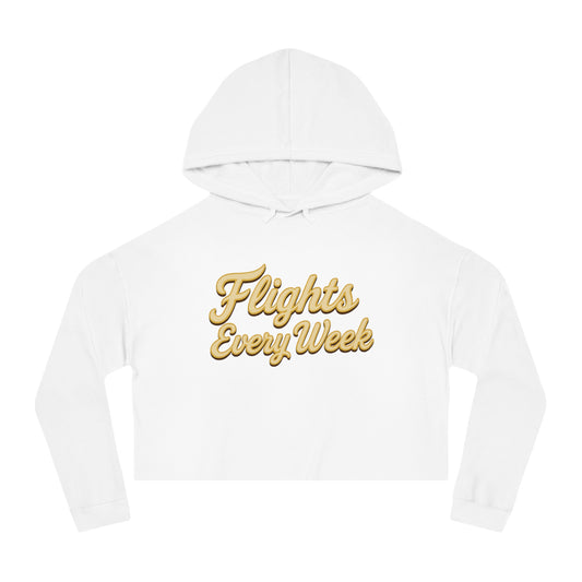 Stylish Travel-Themed Cropped Hoodie, Perfect for Adventurers, Women’s Activewear, Travel Gifts, Trendy Sweatshirt