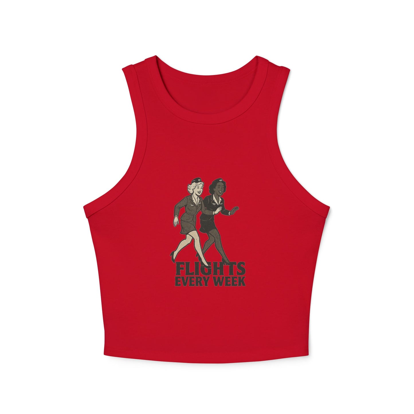 Flights Micro Rib Racer Tank Top