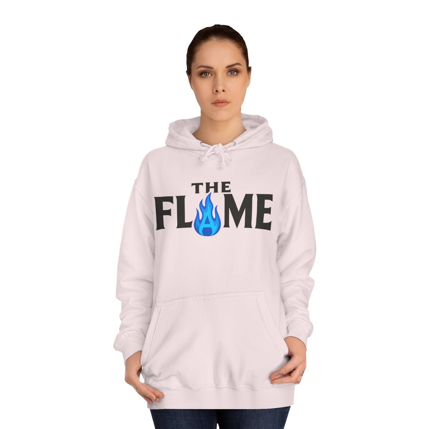 The Flame Unisex College Hoodie – Bold Color Collection