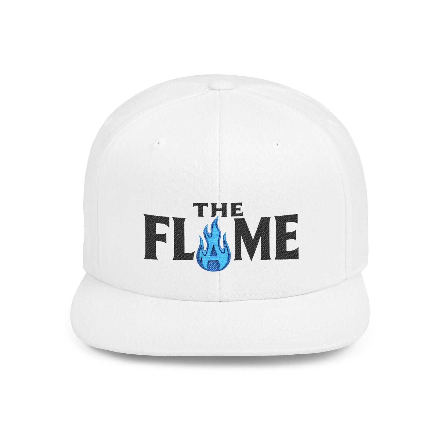 The Flame Flat Bill Snapback Hat