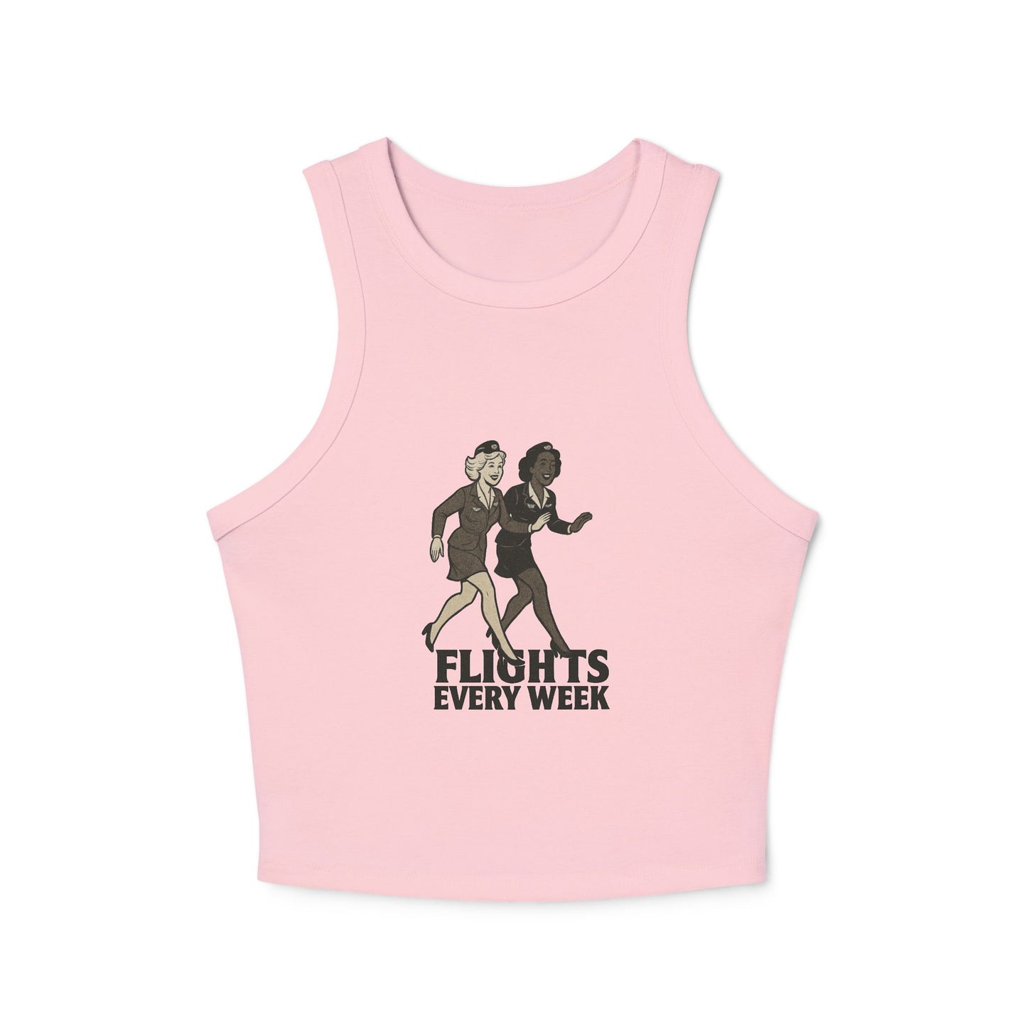 Flights Micro Rib Racer Tank Top