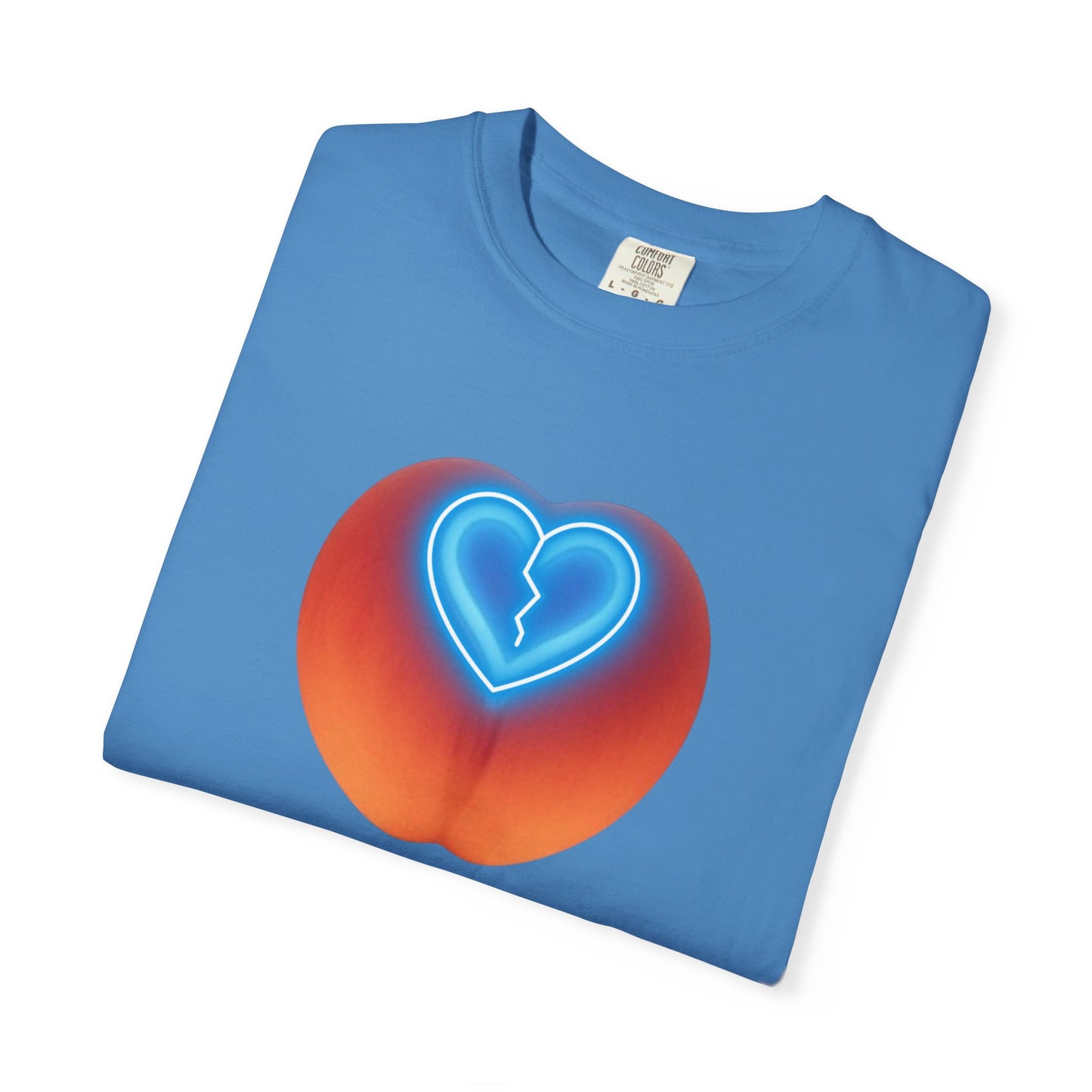 Heartbreak Peach Graphic Tee, Unisex T-shirt, Casual Wear, Gift for Him/Her, Fun Summer Outfit, Music Lover Apparel